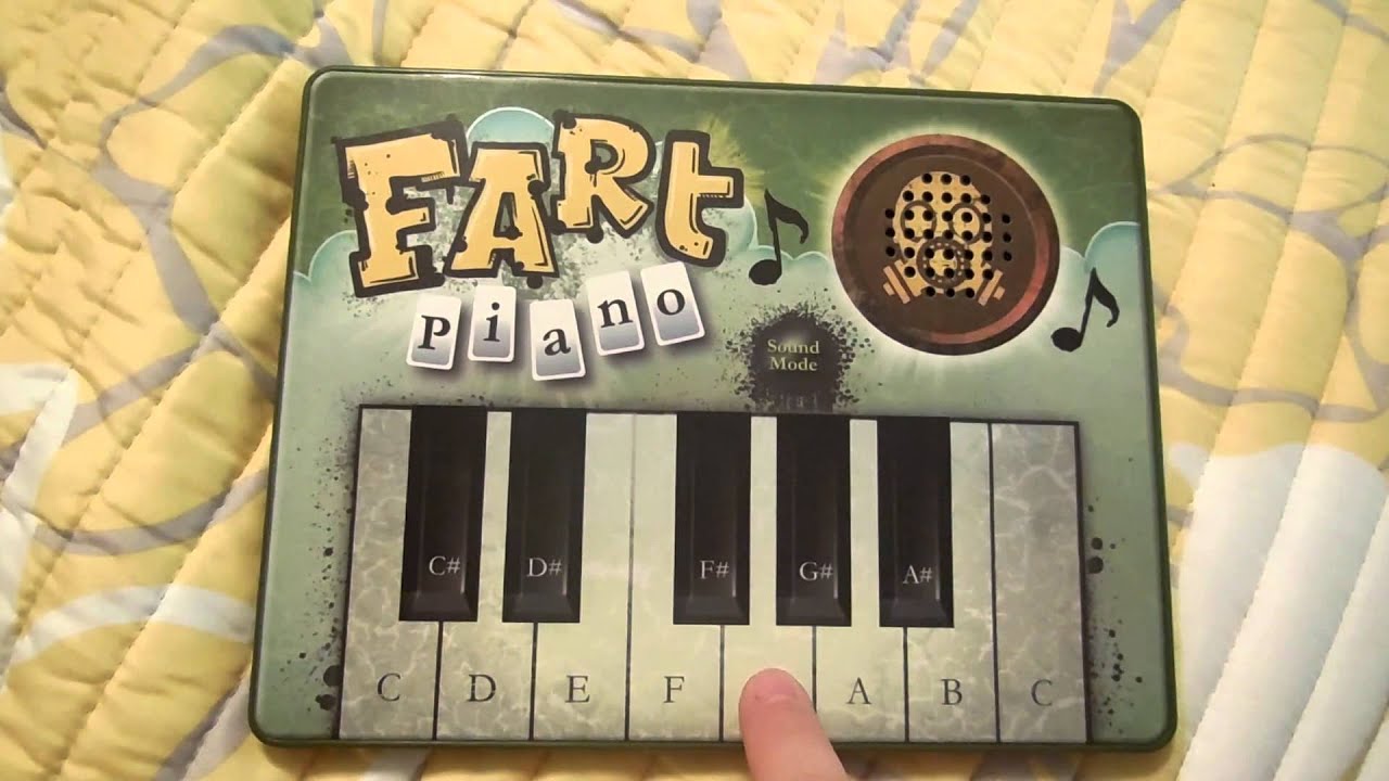 Fart Piano Funny Crude Joke Toy Plays Fart, Puke, Vomit, Hurl, Belch ...