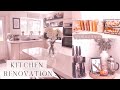 KITCHEN RENOVATION UK BEFORE &amp; AFTER | KITCHEN TOUR + DECOR &amp; STORAGE IDEAS