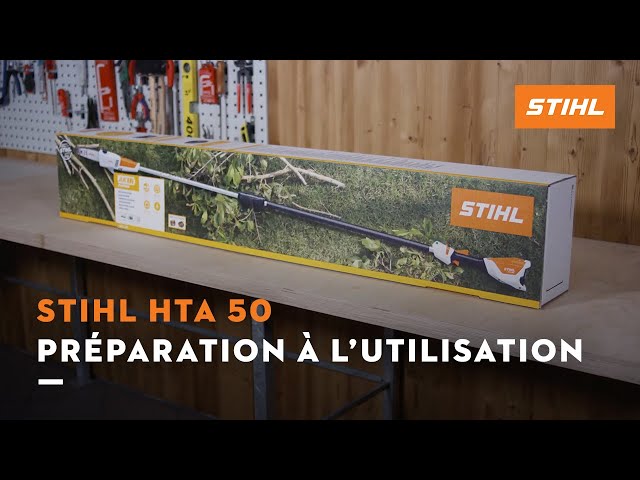 Préparation à l'utilisation - STIHL HTA 50 