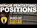 Minor Pentatonic Positions - Branch Out Guitar