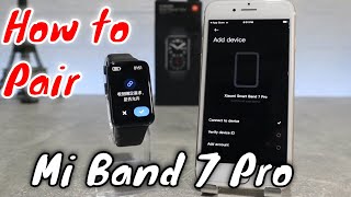 How to pair Mi Band 7 Pro to iphone with MI Fitness IOS App screenshot 1