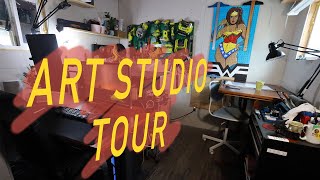 Studio Tour | Artist Workspace