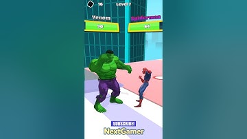 Symbiote Rush🦸🏼‍♂🦹🏿‍♂🕸️Mobile Gameplay By NextGamer (Android,iOS) Level 7 #shorts