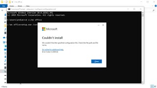 Mengatasi couldn't install we couldn't find the specified configuration file. Error Code: 0-2048(0)