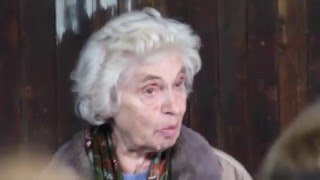 Auschwitz Survivor Renee Salt Shares A Story (Part 2) - March of the Living UK 2016
