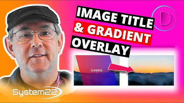 Divi Theme Image With Diagonal Gradient Overlay And Title 👈