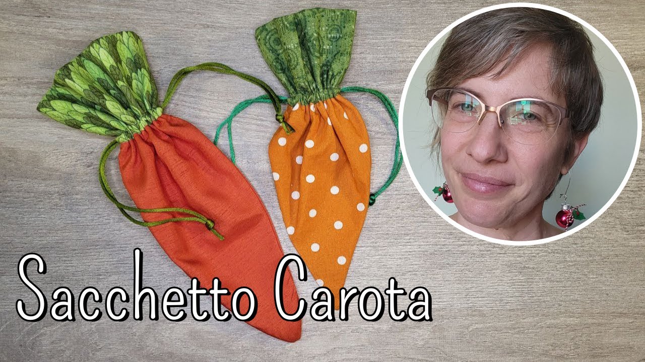 Sacchetto Carota per uova di cioccolato