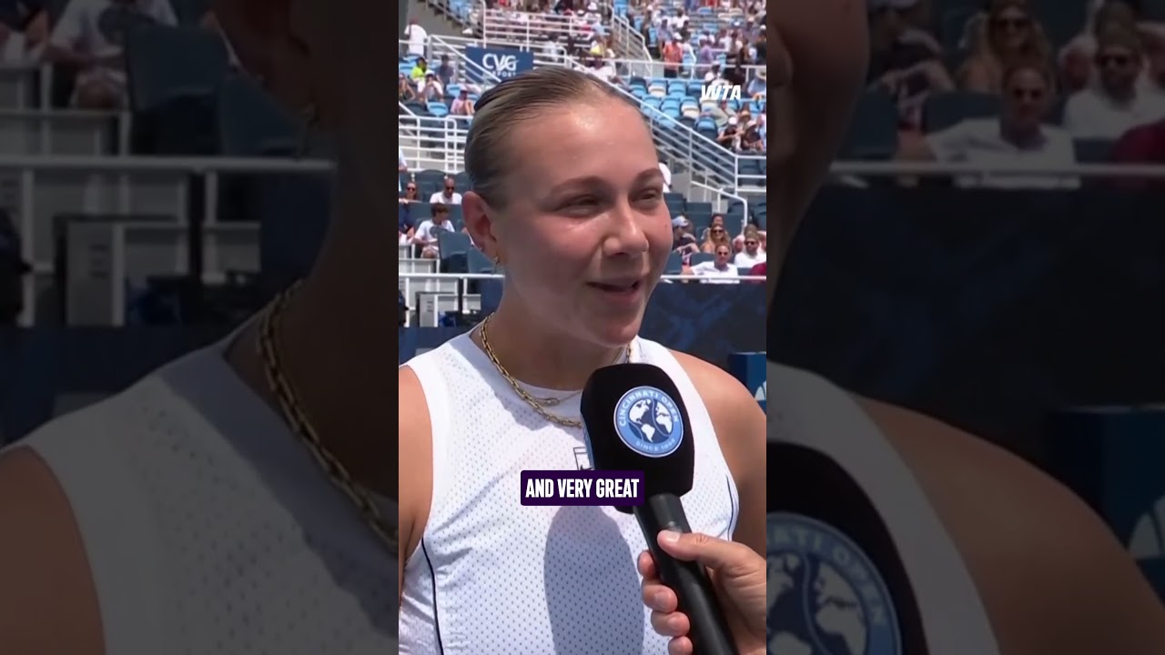 It's going to be box office 🍿 Eala awaits Amanda Anisimova in Round 3! #CincyTennis