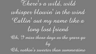 Lady Antebellum ~ American Honey (Lyrics on Screen)