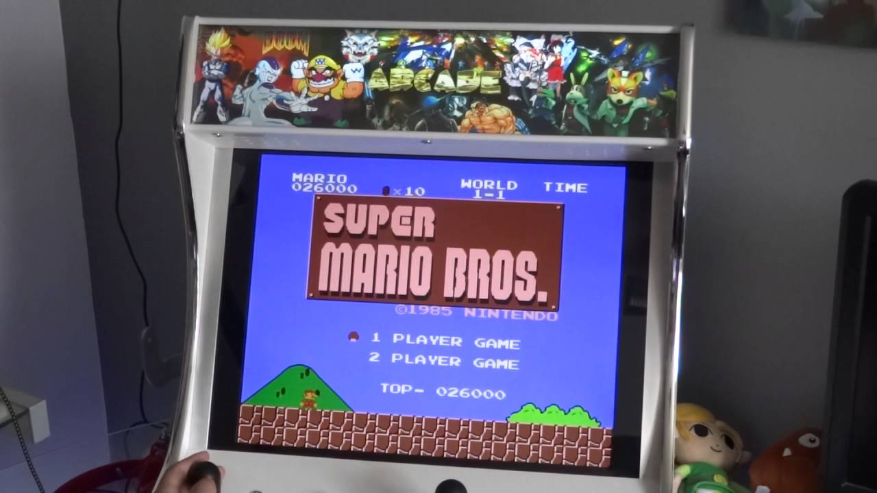 borne arcade super mario