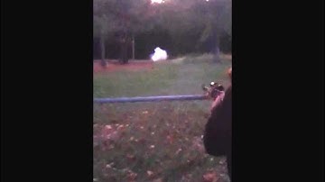 Shooting an Atomic Target from 100 yards