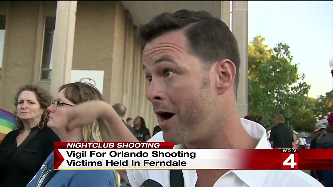 Vigil for Orlando shooting victims held in Ferndale YouTube