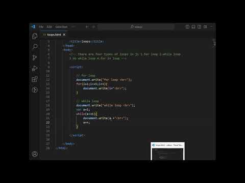 Javascript while loop vs do while loop explained | Learn loops in javascript #coding #loops #shorts
