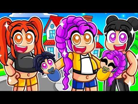 HUNTRIX are PREGNANT With Twins in Roblox! Kpop Demon Hunters