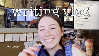 Cozy Writing Vlog ☕️📚 Getting back in the flow, craft book recommendation, writing sprints & routine