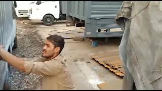 Haji Abbas Body Maker Workshop. #containers #fabrication #bodymaker #trucks #ambulance #canopy