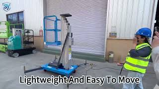 Looking for a compact, lightweight, and reliable aerial work platform?