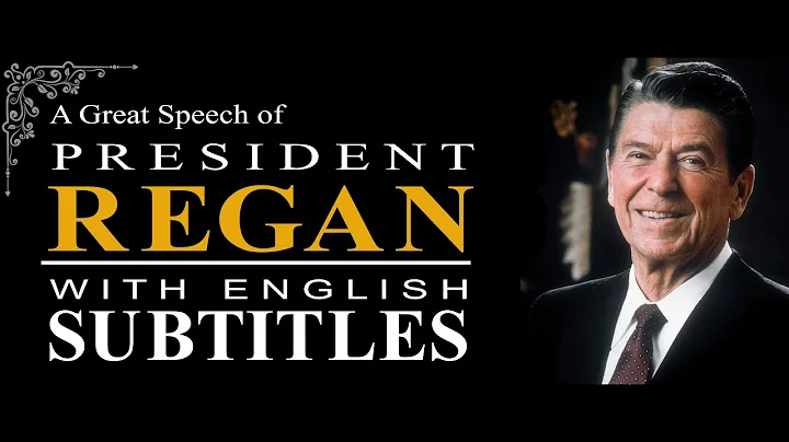 President Reagan | United Nation | Great English Speeches with Subtitles