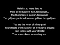 Galliyan from Ek Villain lyrics with translation