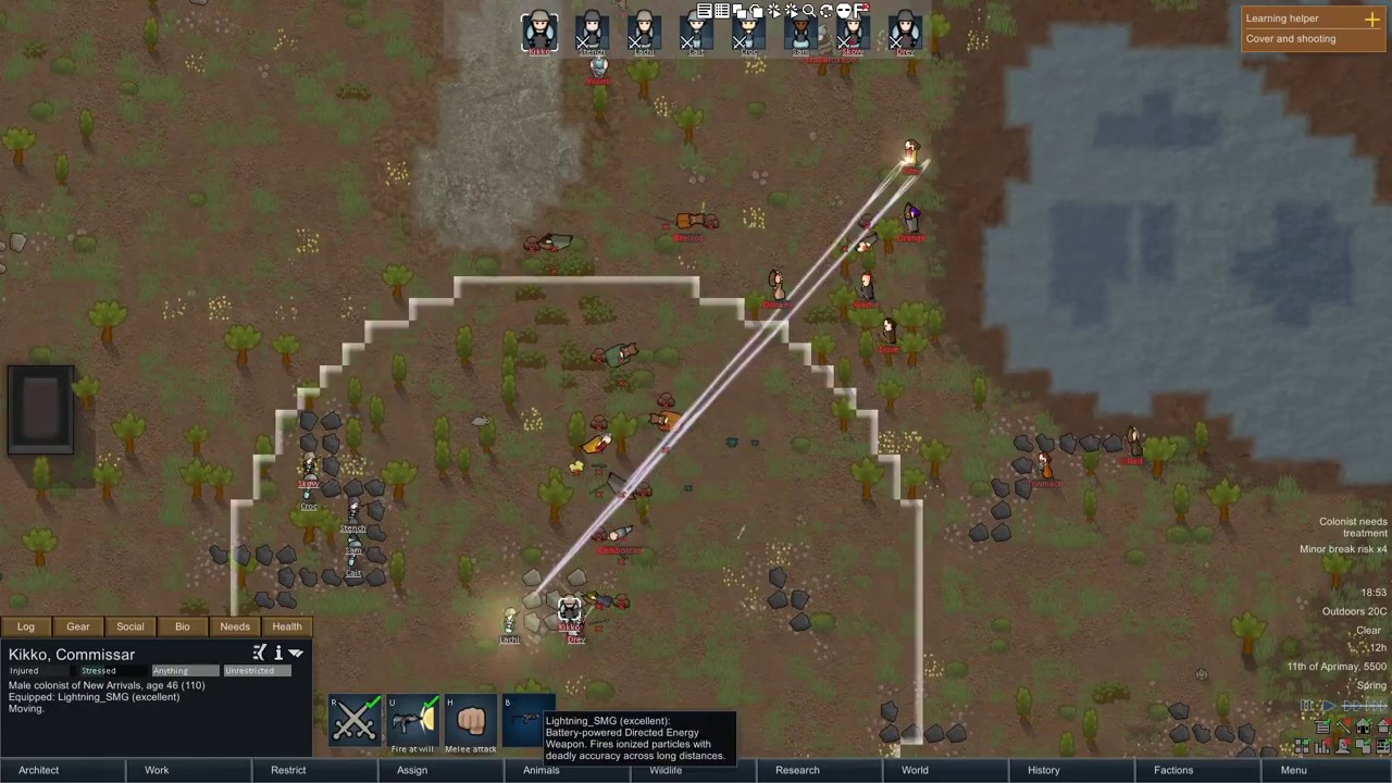 Rimworld lightning weapons mod. YouTube