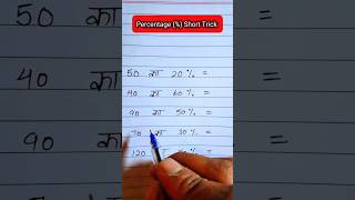 Simplification Trick 🔥😱 | maths short tricks | percentage short tricks | #shorts #shortvideo #maths