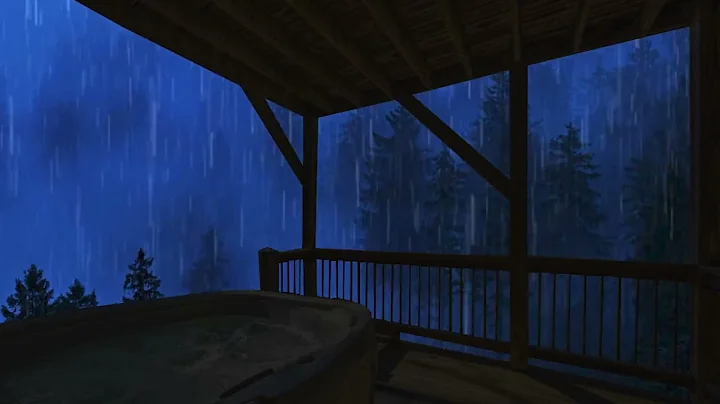 Lay Down and Sleep to Rain and Thunder Sounds to Defeat Insomnia-Leave Stress behind & Relax to Rain