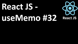 React JS   useMemo Hook