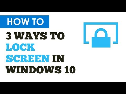 Lock Screen In Windows 10 On Your Computer Or Laptop - 3 Ways hqdefault