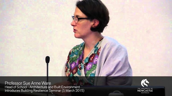 Building Resilience Seminar: Welcome by Prof Sue A...