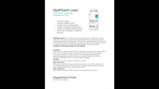 OptiFiber® Lean by Xymogen | Auburn Naturopathic Medicine Products