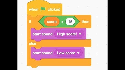 Scratch Tutorial on If Else code block - Very Easy to Follow