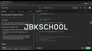 EN) Leetcode 352. Data Stream as Disjoint Intervals
