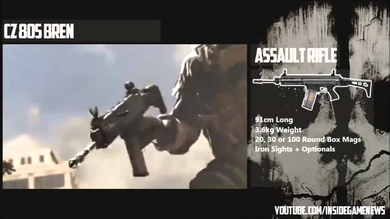 Call of Duty Ghosts - SA-805 GUN REVIEW By WeAreLAST (COD Ghosts Gun  Review) - video Dailymotion