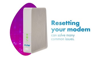 How to Reset Modem | Flow