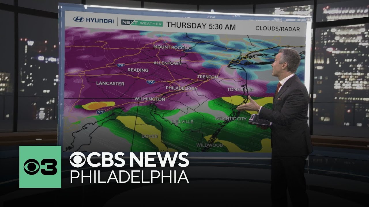 Sunny but windy Tuesday in Philadelphia region, tracking next chance ...