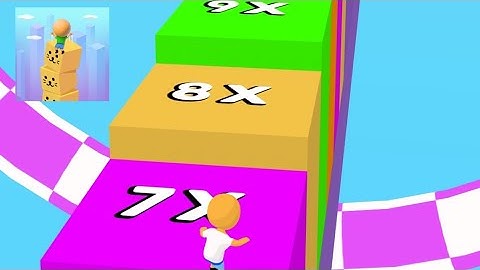 cube surfer level 43 gameplay walkthrough android