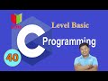រៀនសរសេរកូដ C ដោយងាយស្រួល! - function definition in C Programming (V40)