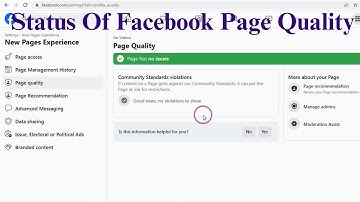 How To Check The Status Of Your Facebook Page Quality (2023)