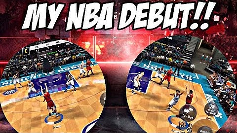 MY NBA DEBUT!! MY CAREER EP:1 - NBA 2K20 MOBILE