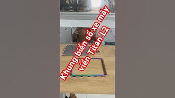 Khung biển số xe máy Viền Titan - Tại Ngọc Toàn Phát - 0933.111.821 #ngoctoanphat