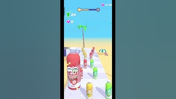 🍄 Satisfying Mobile Games 2024 - JUICE RUN gameplay  Level 176 - #shortsvideo