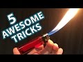 5 Awesome Magic Tricks Hacks with Lighters