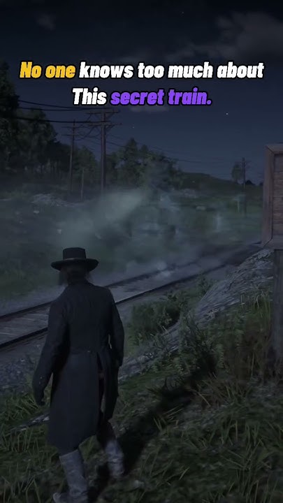 Studying the Secretive ghost train! - #rdr2 #shorts - YouTube