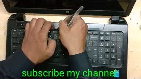 hp laptop keyboard keys not working - hp pavilion 15 laptop keyboard replacement