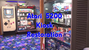 Atari 5200 Kiosk Restoration