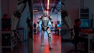 Prototype Humanoid Suit X7 Operational Trial.