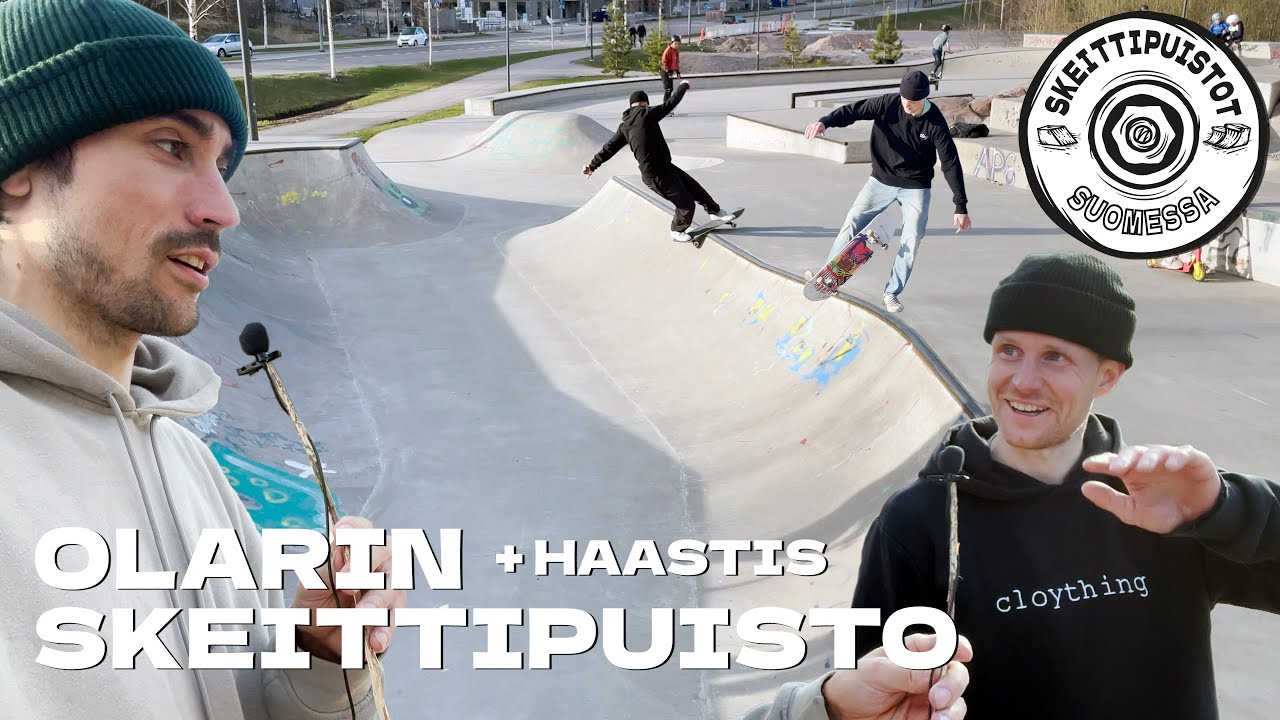 OLARIN SKEITTIPUISTO | Skeittipuistot Suomessa