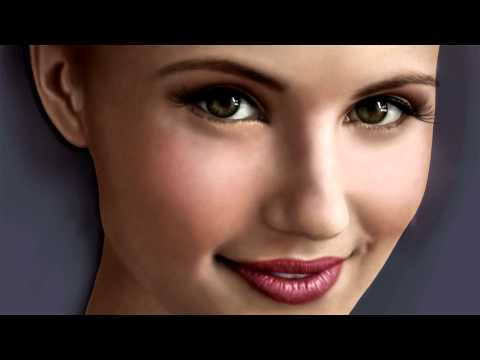 (2012) Dianna Agron (Quinn Fabray) Speed Painting ...