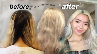 bleaching my roots AT HOME!! ✰ tips & advice