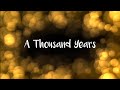 A Thousand Years - Christina Perri (Boyce Avenue Cover) with lyrics